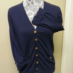 Lauren Ralph Lauren Button Down Size L Royal Blue